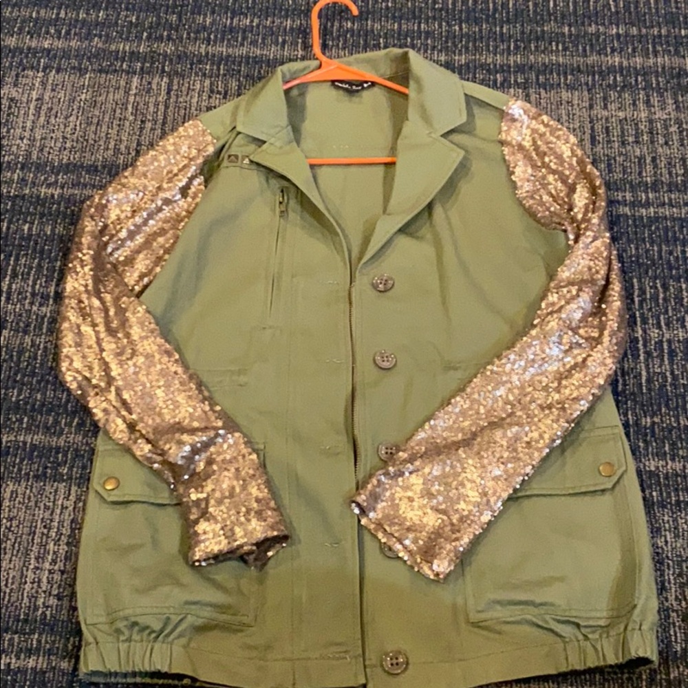 Gold Sleeved Jacket